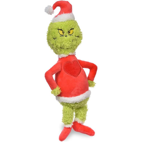 DR. SEUSS GRINCH: The Grinch Dog Toy 9In Heart Plush, 1 pk - #tag1# - #tag2#