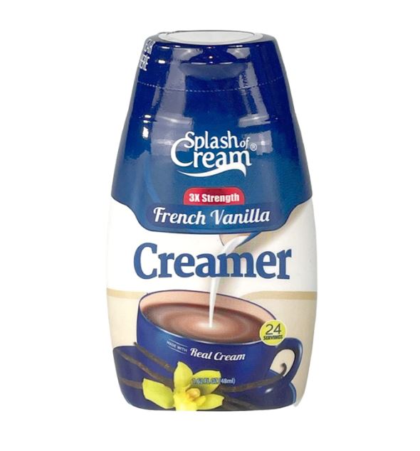 DREAMPAK LLC: Splash Of Cream French Vanilla Creamer, 1.62 oz - #tag1# - #tag2#