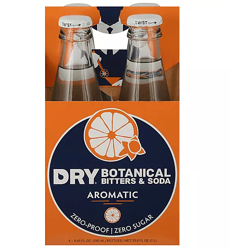 DRY SODA: Botanical Bitters and Soda Aromatic, 4 pk - #tag1# - #tag2#