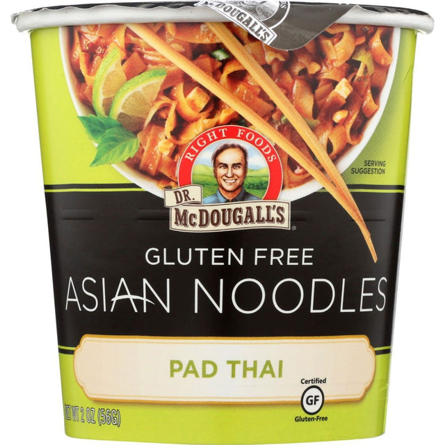 DR MCDOUGALLS: Pad Thai Gluten Free Noodle Cup, 2 oz - Sunshine Co Op. - #tag1# - #tag2# - #tag3# - #tag4#