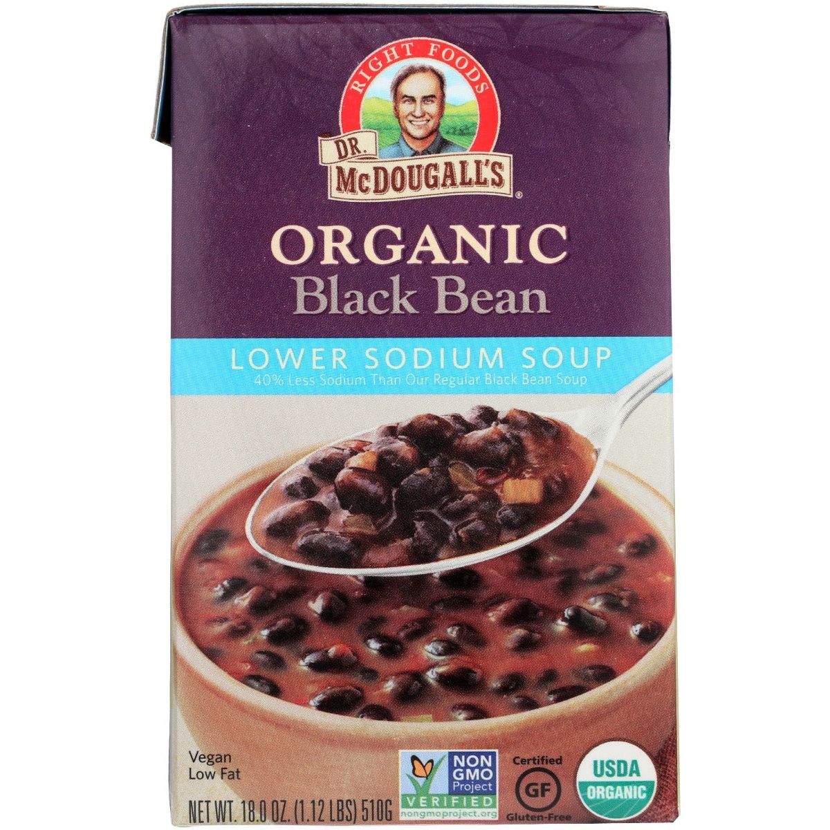 DR MCDOUGALLS: Soup Blk Bean Ls, 18 oz - #tag1# - #tag2#