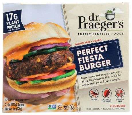 DR PRAEGER: Perfect Fiesta Burger, 8 oz - #tag1# - #tag2#