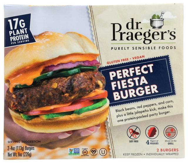 DR PRAEGER: Perfect Fiesta Burger, 8 oz - #tag1# - #tag2#