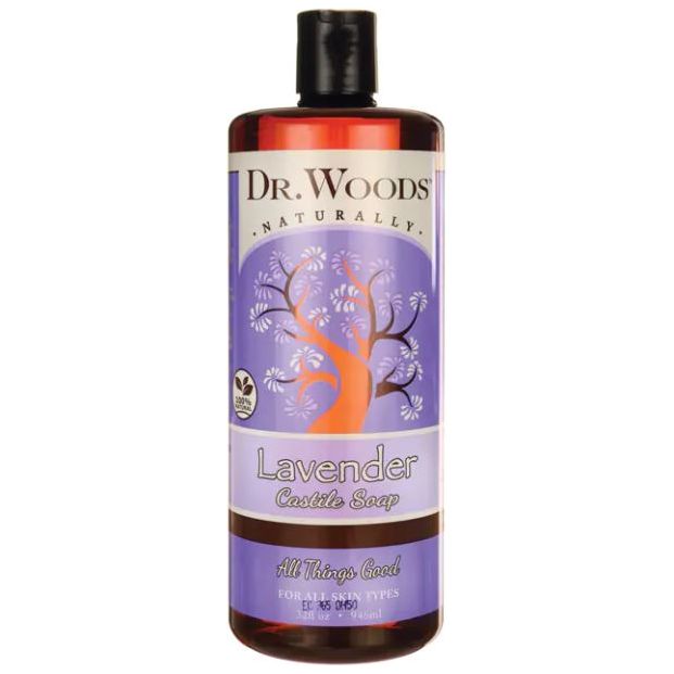 DR WOODS: Castile Soap Lavender, 32 oz - #tag1# - #tag2#