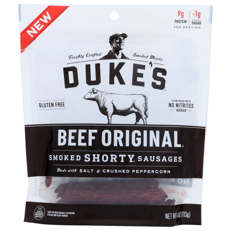 DUKES: Sausages Beef Shorty, 4 oz - #tag1# - #tag2#