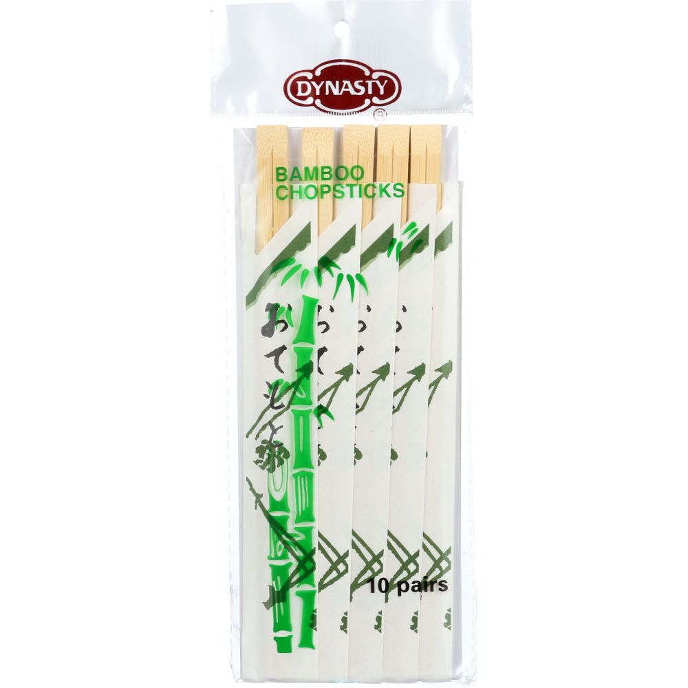 DYNASTY: Chopstick Bamboo, 10 PC - #tag1# - #tag2#