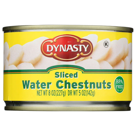 DYNASTY: Sliced Water Chestnuts, 8 oz - Sunshine Co Op. - #tag1# - #tag2# - #tag3# - #tag4#
