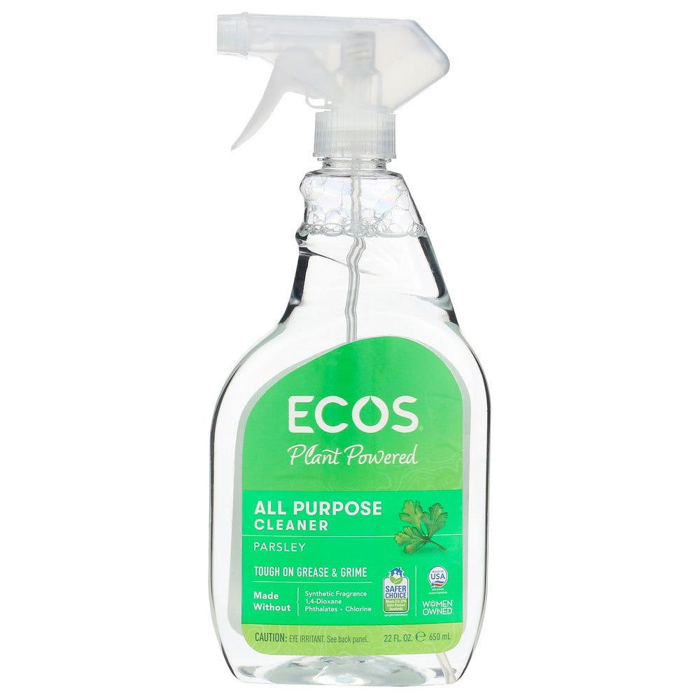 EARTH FRIENDLY: Cleaner All Purpose Parsley Plus, 22 oz - Sunshine Co Op. - #tag1# - #tag2# - #tag3# - #tag4#