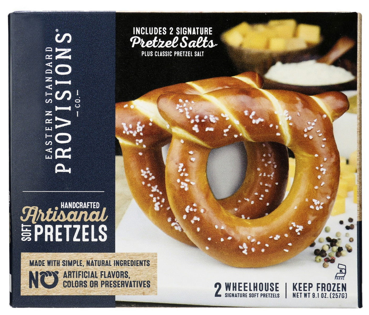 EASTERN STANDARD PROVISIONS: 2 Wheelhouse Signature Soft Pretzel, 9.1 oz - #tag1# - #tag2#