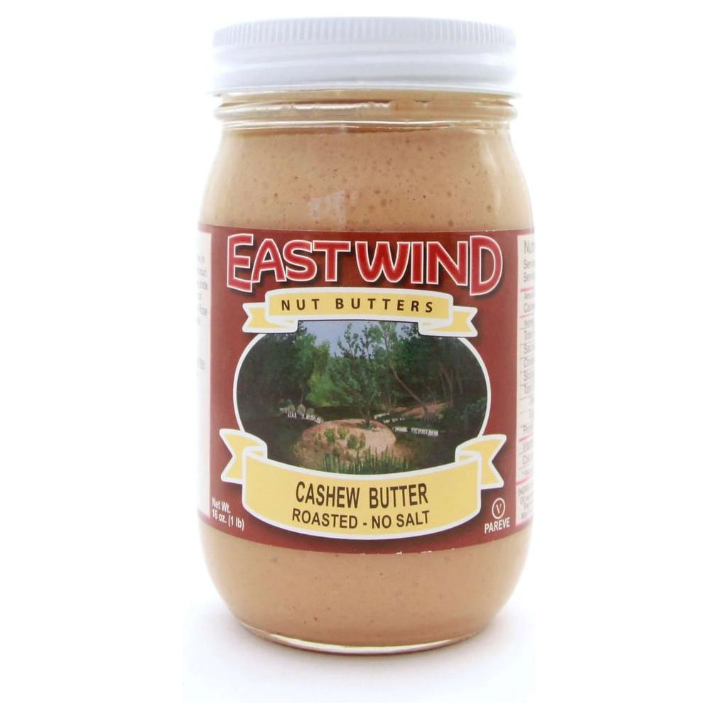 EAST WIND: Cashew Roasted Nut Butter, 16 oz - #tag1# - #tag2#
