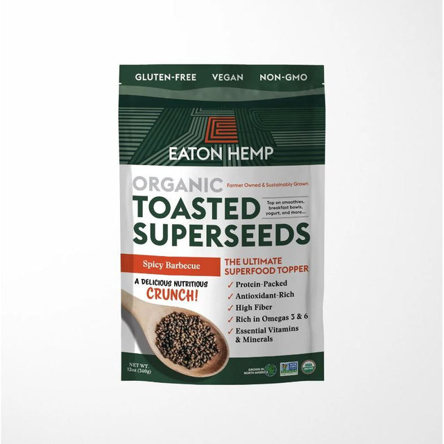 EATON HEMP: Spicy Barbecue Organic Toasted Superseeds, 12 oz - #tag1# - #tag2#