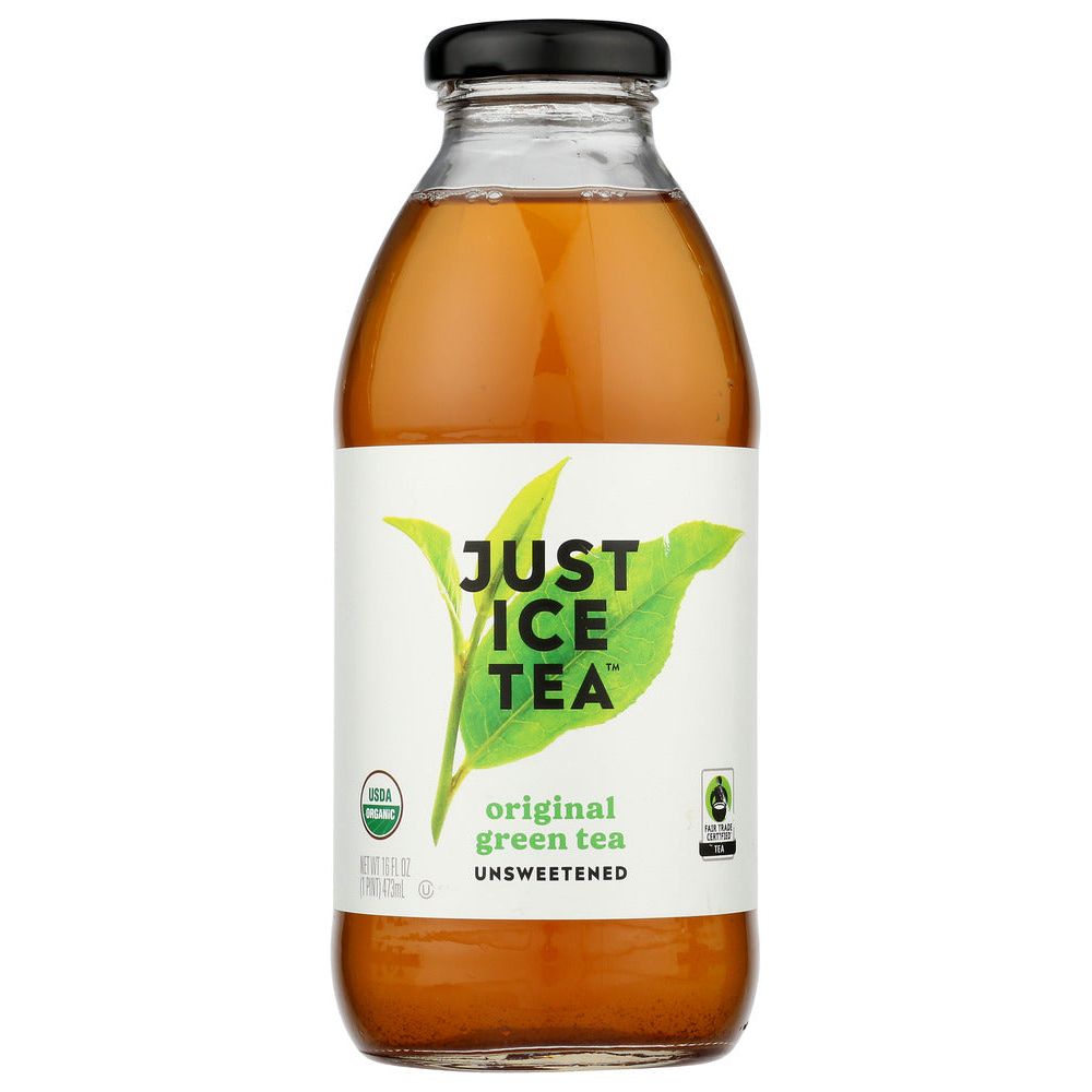 EAT THE CHANGE: Just Ice Tea Original Green Tea, 16 fo - #tag1# - #tag2#