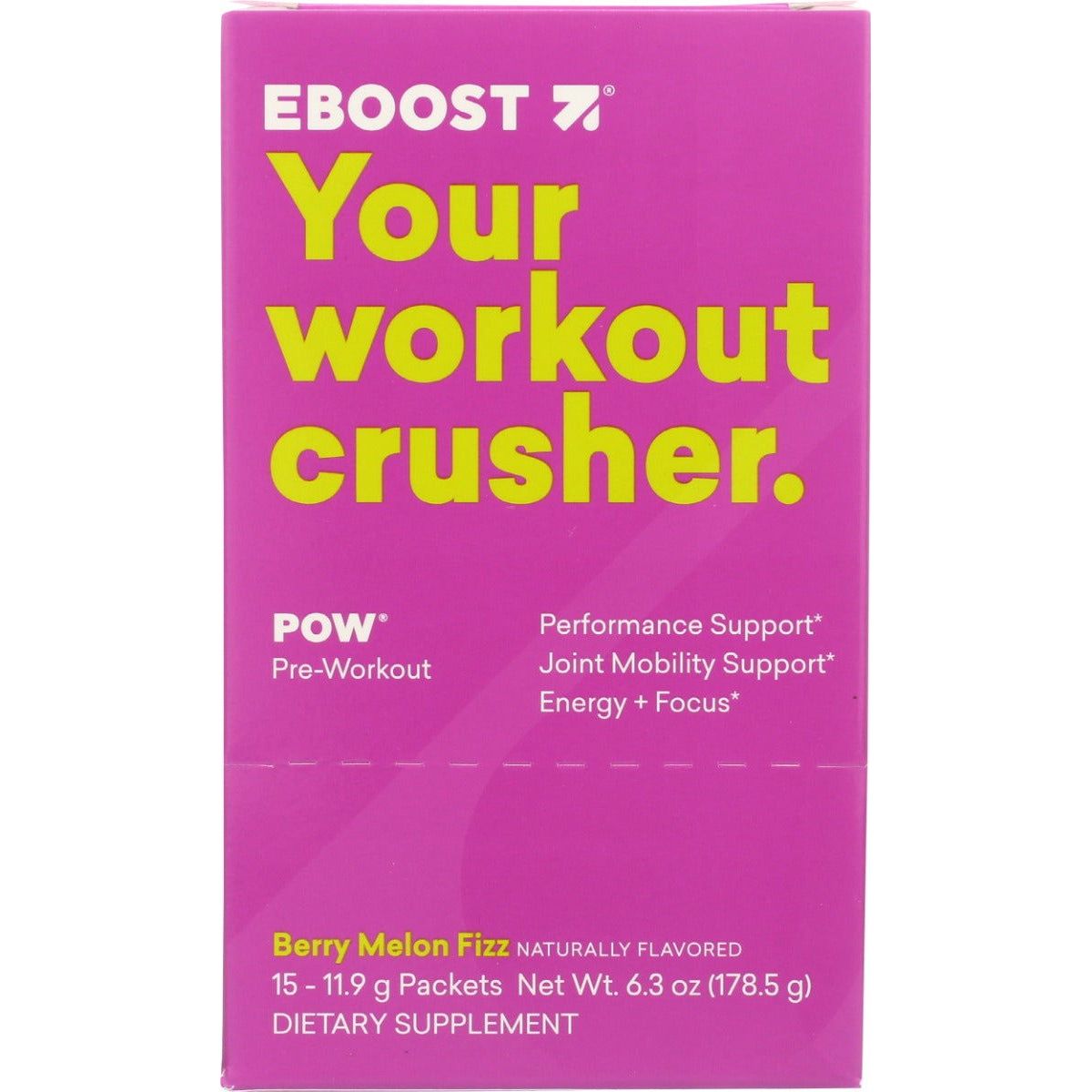 EBOOST: Pow Berry Melon Box, 6.3 oz - Sunshine Co Op. - #tag1# - #tag2# - #tag3# - #tag4#