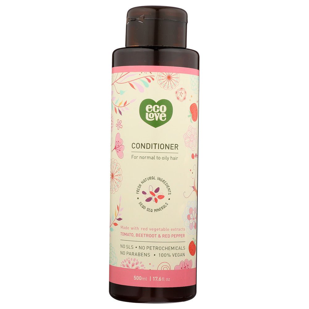 ECOLOVE: Red Vegan Conditioner, 17.6 oz - #tag1# - #tag2#