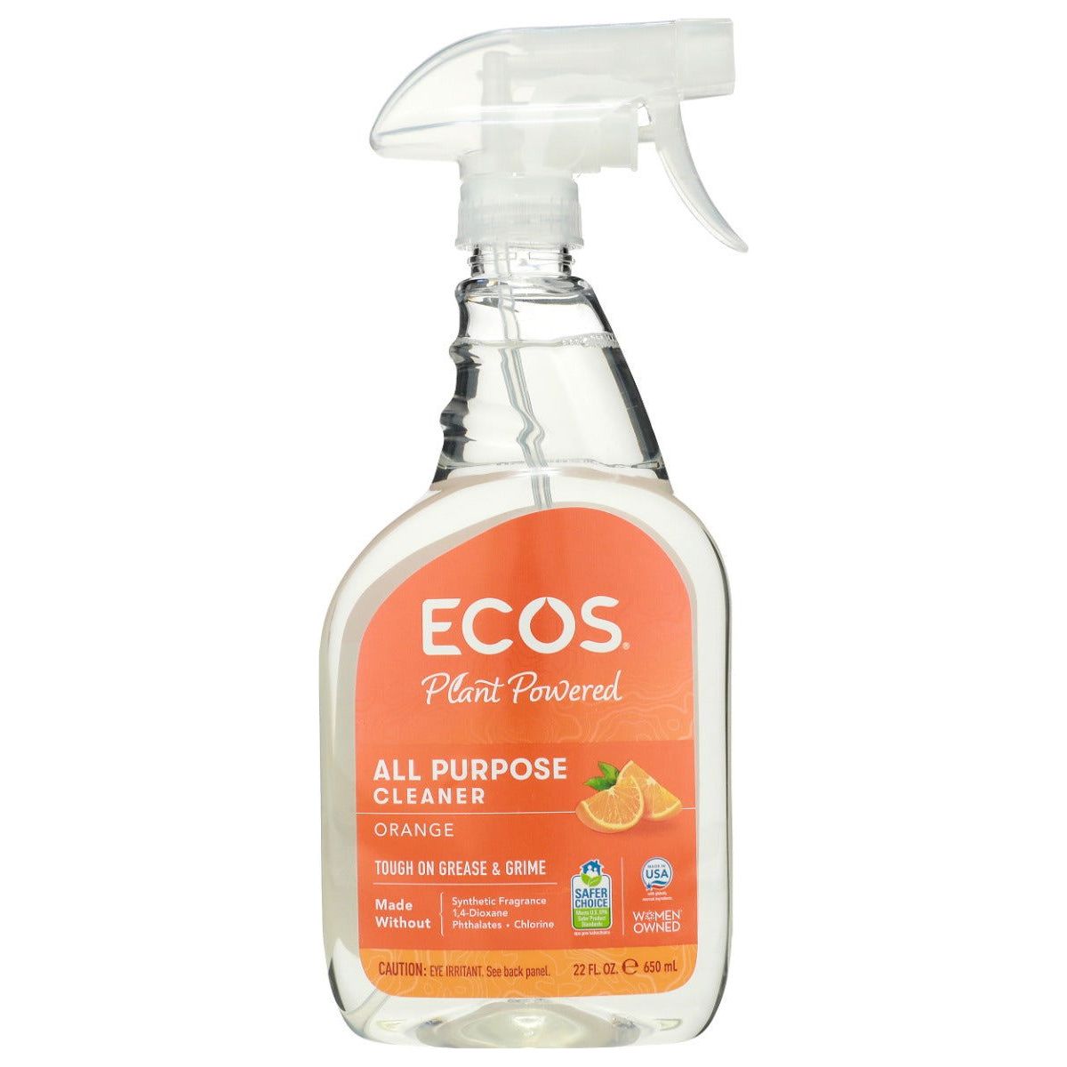 ECOS: All Purpose Cleaner Orange, 22 oz - Sunshine Co Op. - #tag1# - #tag2# - #tag3# - #tag4#