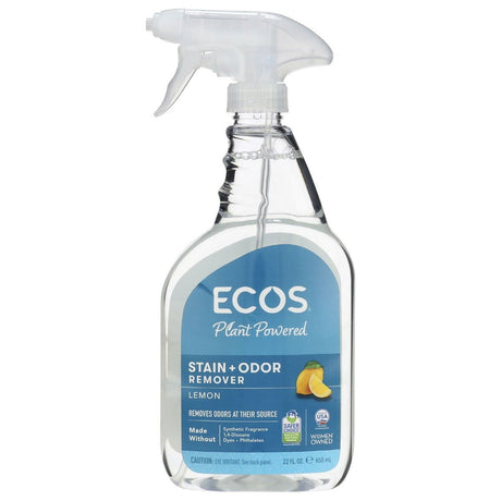 ECOS: Stain Plus Odor Remover Lemon, 22 oz - Sunshine Co Op. - #tag1# - #tag2# - #tag3# - #tag4#