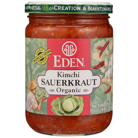 EDEN FOODS: Sauerkraut - Kimchi Organic, 18 OZ - #tag1# - #tag2#