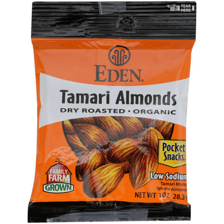 EDEN FOODS: Tamari Almonds Pocket Snacks Organic, 1 OZ - #tag1# - #tag2#