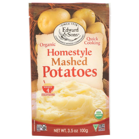 EDWARD & SONS: Mix Mashed Potato Home Style Organic, 3.5 oz - Sunshine Co Op. - #tag1# - #tag2# - #tag3# - #tag4#