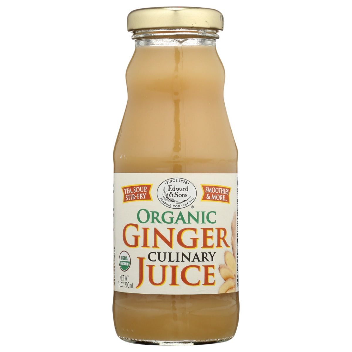 EDWARD & SONS: Organic Culinary Ginger Juice, 7 fo - #tag1# - #tag2#