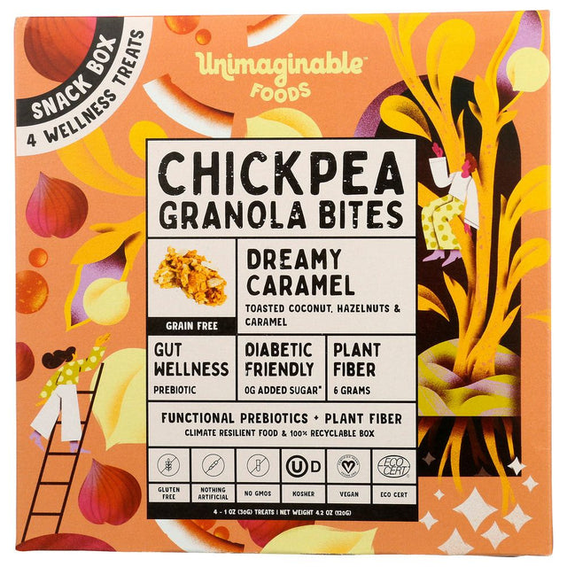 EFFI: Dreamy Caramel Chickpea Granola Bites, 4 oz - #tag1# - #tag2#