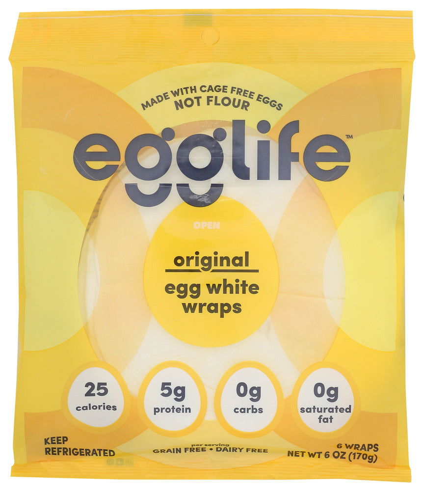 EGGLIFE: Origial Egg White Wraps, 6 ea - #tag1# - #tag2#