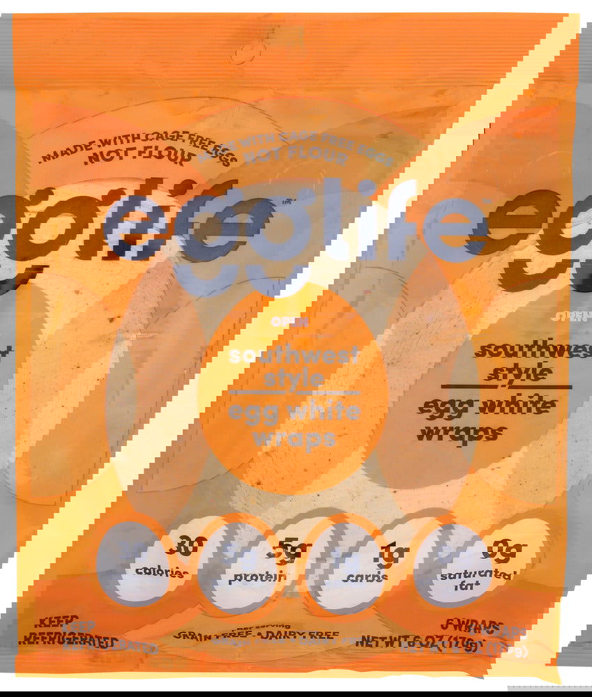 EGGLIFE: Southwest Style Egg White Wraps, 6 ea - #tag1# - #tag2#