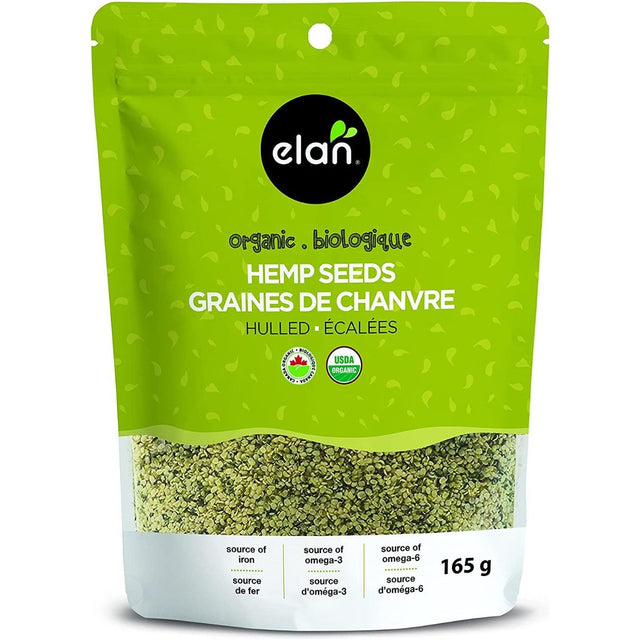 ELAN: Elan Organic Raw Hemp Seeds, 5.8 oz - #tag1# - #tag2#