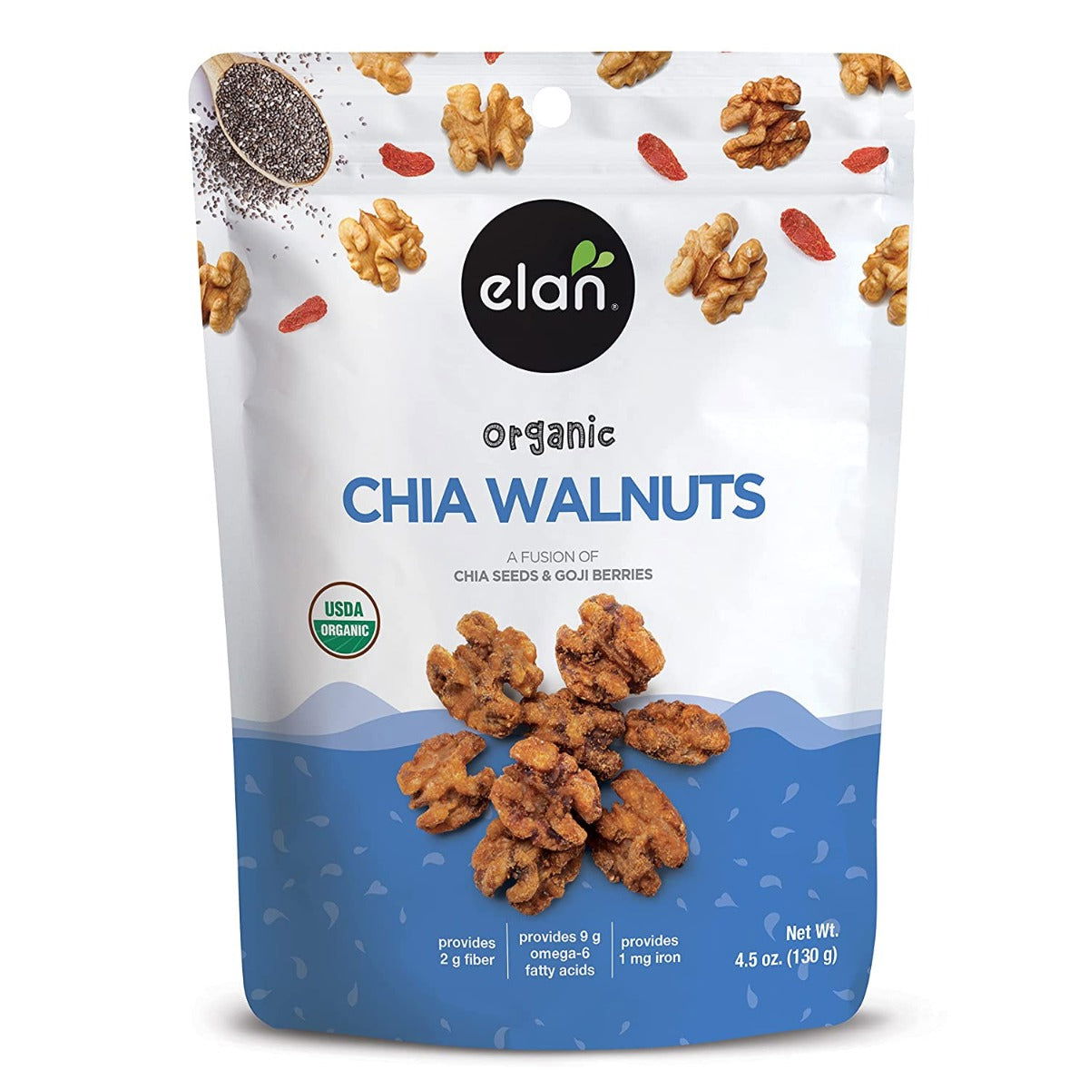 ELAN: Organic Chia Walnuts, 4.5 oz - #tag1# - #tag2#