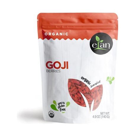 ELAN: Organic Goji Berries, 4.9 oz - #tag1# - #tag2#