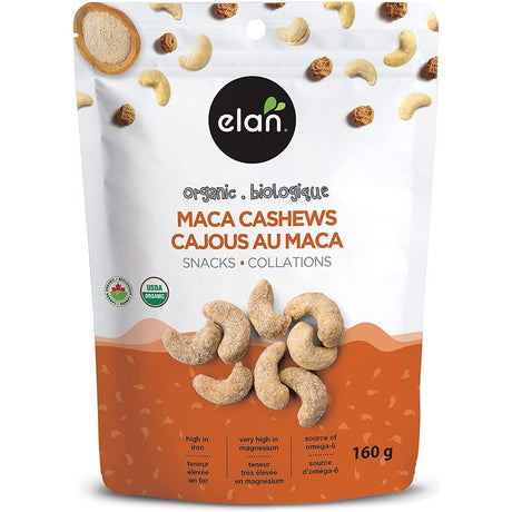 ELAN: Organic Maca Cashews, 5.6 oz - #tag1# - #tag2#