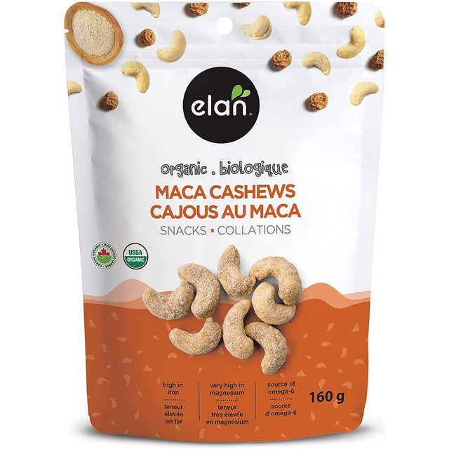 ELAN: Organic Maca Cashews, 5.6 oz - #tag1# - #tag2#