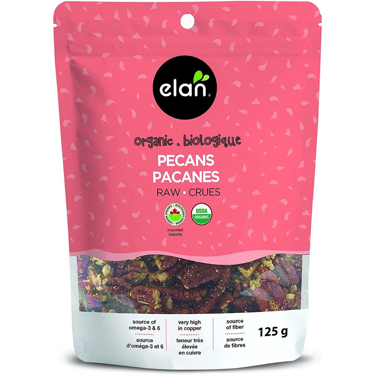 ELAN: Organic Raw Pecans, 4.4 oz - #tag1# - #tag2#