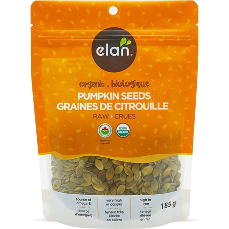 ELAN: Organic Raw Pumpkin Seeds, 6.5 oz - #tag1# - #tag2#