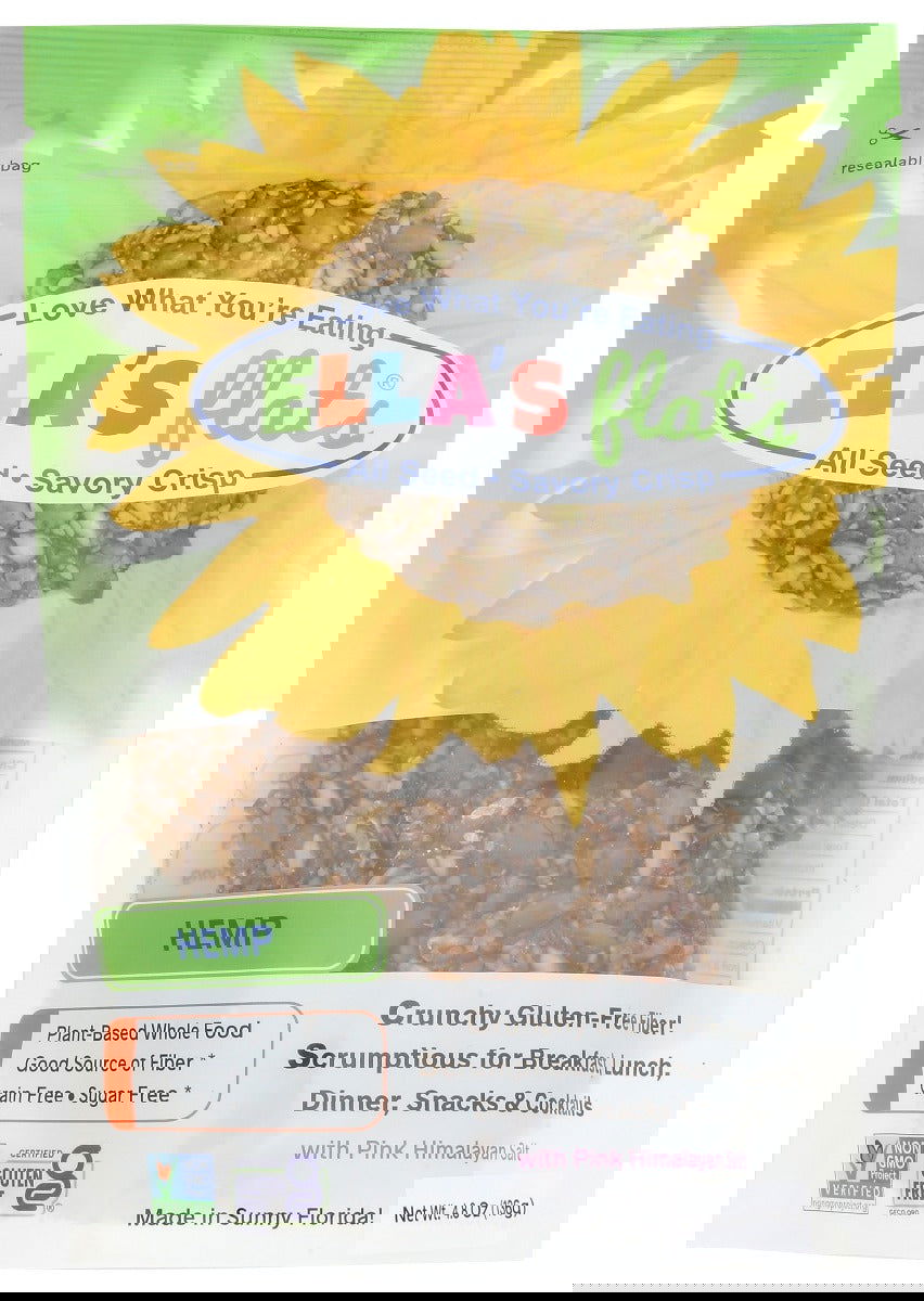 ELLAS FLATS: Crackers Hemp, 6 oz - #tag1# - #tag2#