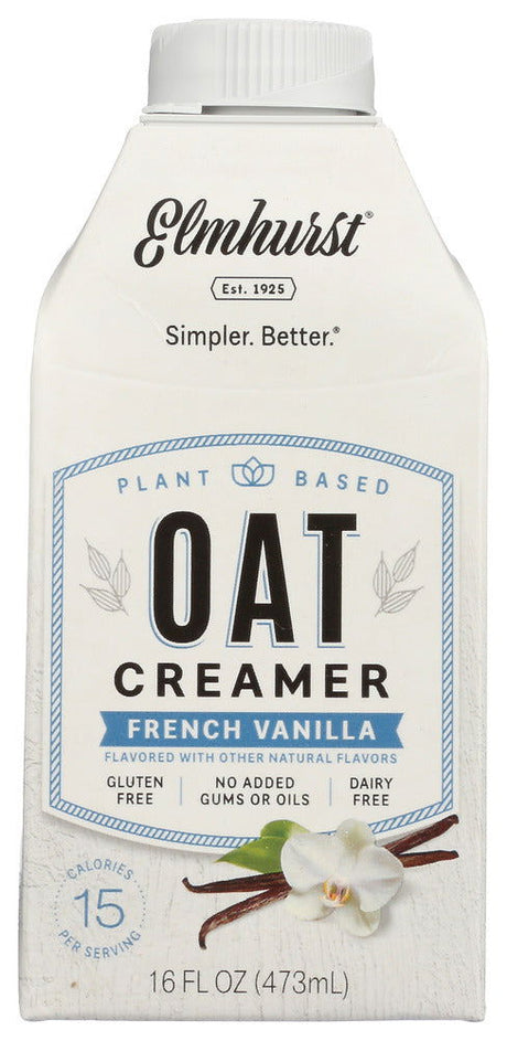 ELMHURST: Creamer Oat Frnch Vanilla, 16 oz - #tag1# - #tag2#