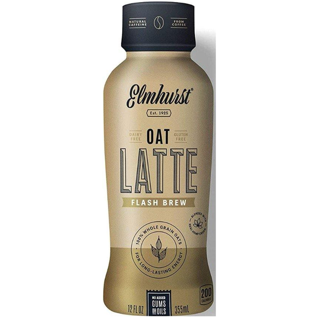 ELMHURST: Latte Oat Flash Brew, 12 oz - #tag1# - #tag2#