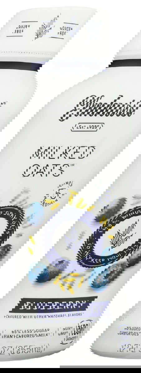 ELMHURST: Milk Oat Blueberry, 12 oz - #tag1# - #tag2#