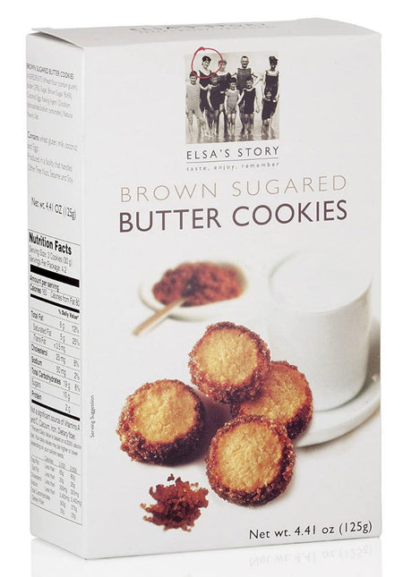 ELSAS STORY: Brown Sugared Butter Cookies, 4.41 oz - #tag1# - #tag2#