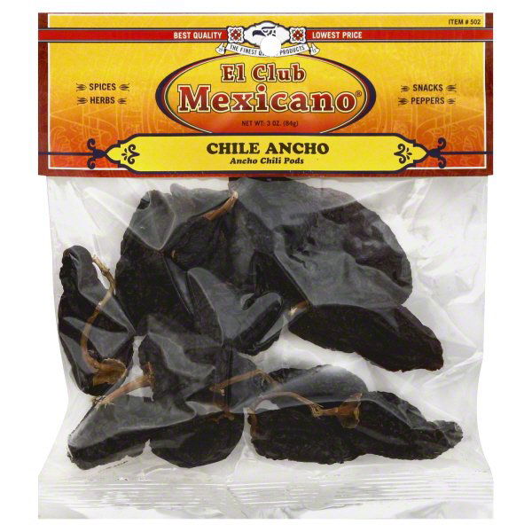 EL CLUB MEXICANO: Chile Ancho, 3 oz - #tag1# - #tag2#