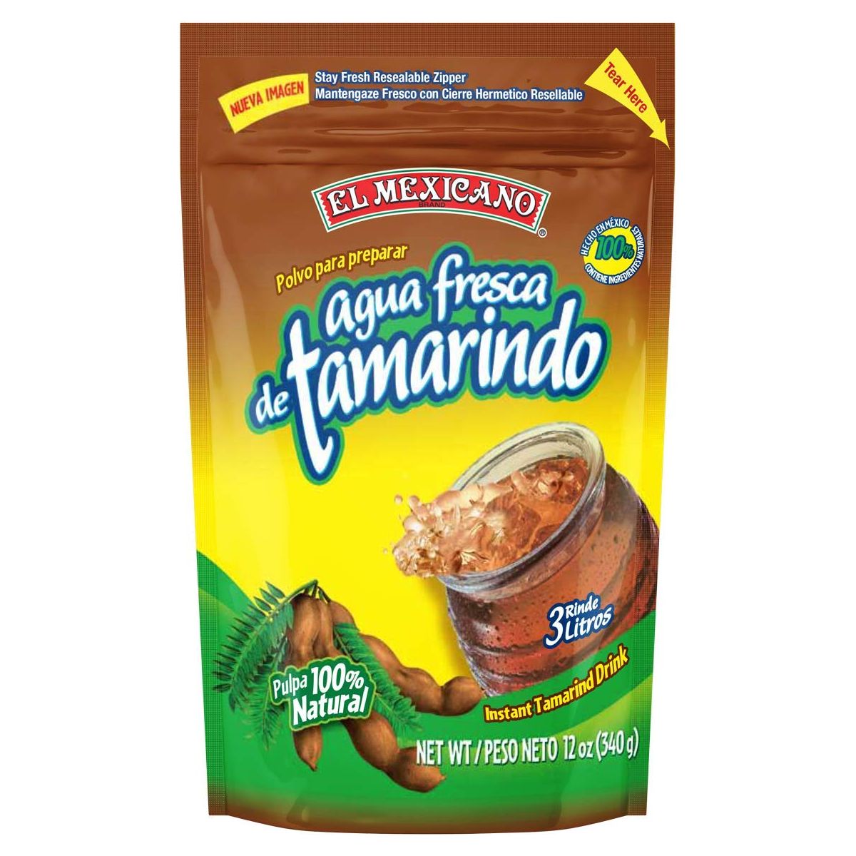 EL MEXICANO: Agua Fresca Tamarindo, 12 oz - #tag1# - #tag2#