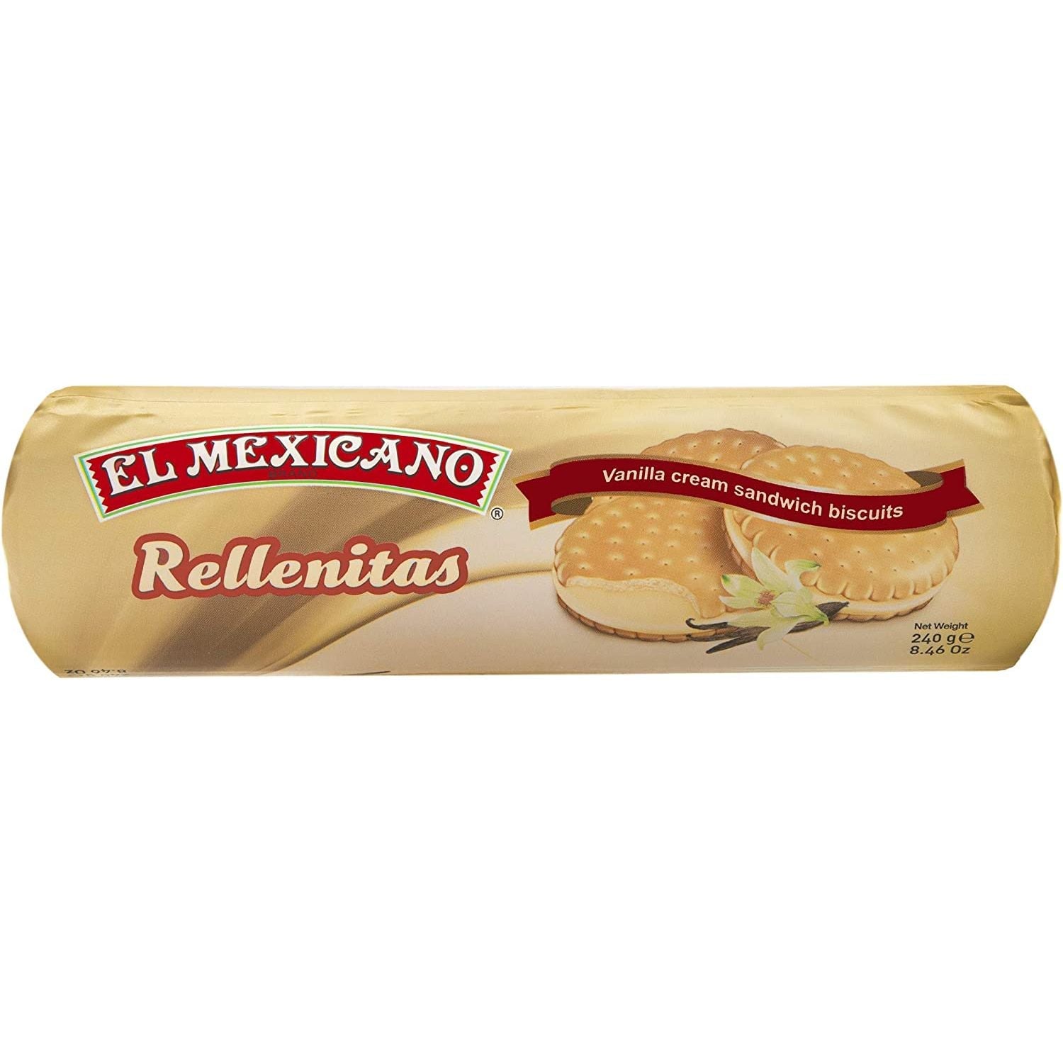 EL MEXICANO: Cookie Rellenitas De Vnla, 8.46 oz - #tag1# - #tag2#