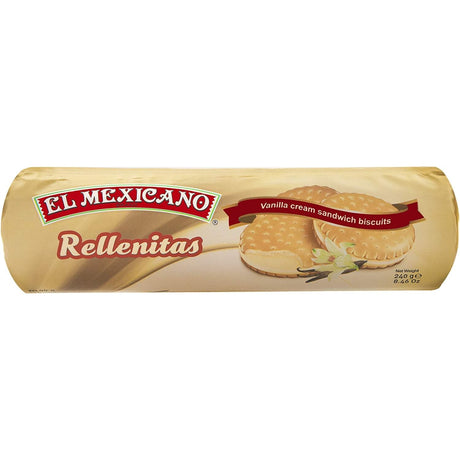 EL MEXICANO: Cookie Rellenitas De Vnla, 8.46 oz - #tag1# - #tag2#