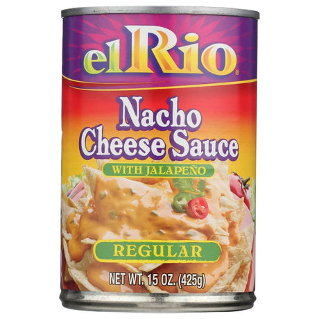 EL RIO: Nacho Cheese Sauce with Jalapeno Regular, 15 oz - Sunshine Co Op. - #tag1# - #tag2# - #tag3# - #tag4#