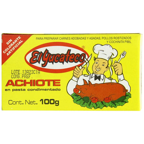 EL YUCATECO: Achiote Paste, 3.5 oz - #tag1# - #tag2#
