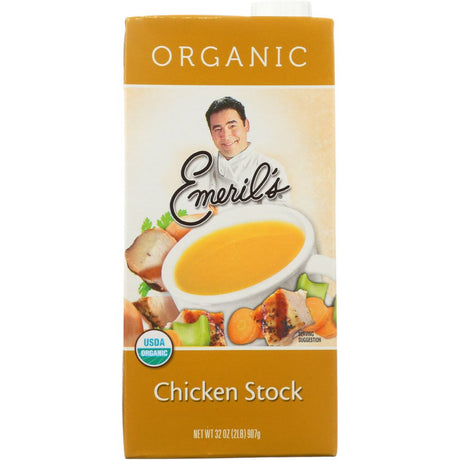 EMERIL'S: Organic All Natural Chicken Stock, 32 oz - #tag1# - #tag2#