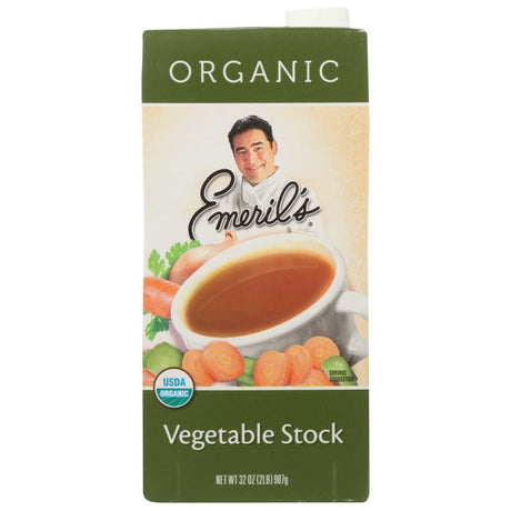 EMERIL'S: Organic Vegetable Stock, 32 oz - #tag1# - #tag2#