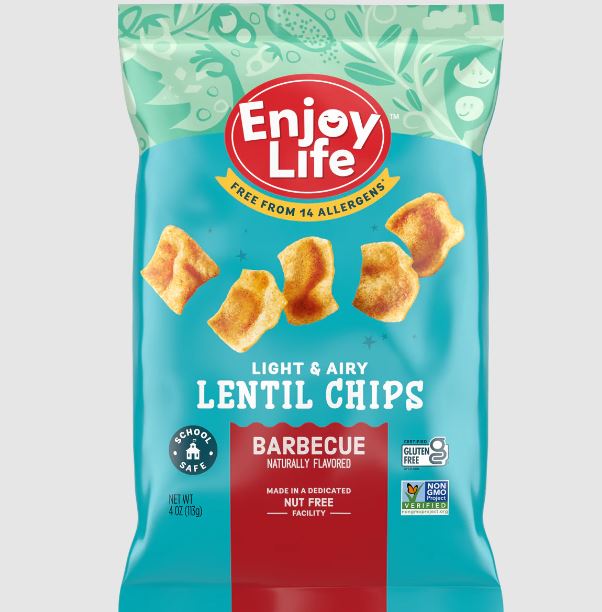 ENJOY LIFE: Barbecue Lentil Chips, 4 oz - #tag1# - #tag2#