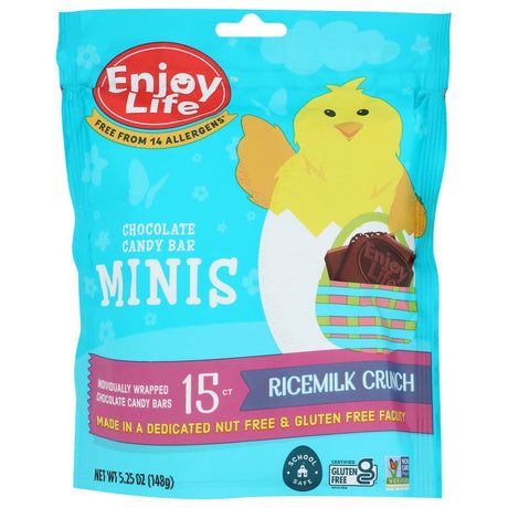 ENJOY LIFE: Chocolate Candy Bar Minis Ricemilk Crunch, 5.25 oz - #tag1# - #tag2#
