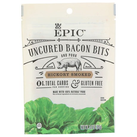 EPIC: Hickory Smoked Uncured Bacon Bits, 3 oz - #tag1# - #tag2#